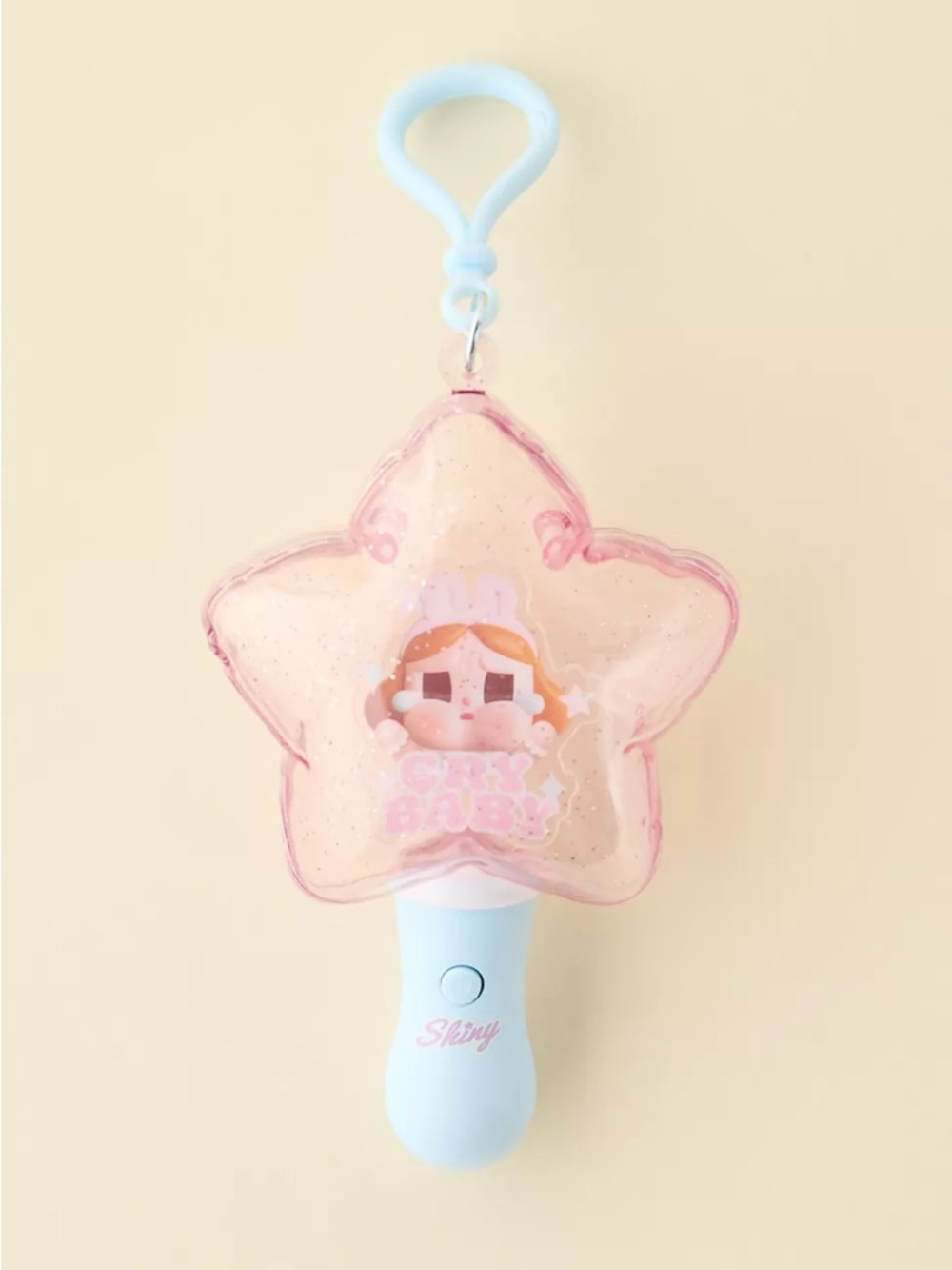 POP MART CRYBABY Shiny Shiny Series Luminous Blind Box Pendant Keychain BagCharm - Picture 2 of 5